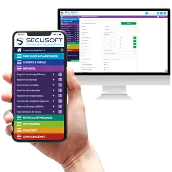 Registro digital para guardias, patrulla y vigilantesSecusoft, el software número 1 en Europa para empresas de Seguridad - Secusoft Software para Seguridad Privada